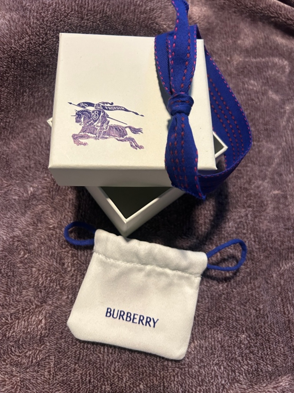 Burberry Small Box and Dust Bag